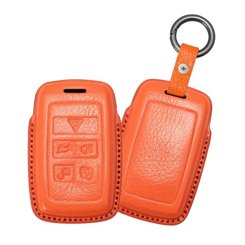 Étui de protection en cuir de chèvre Rondrive pour clé Range Rover Velar chic