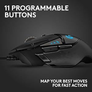 Logitech G502 Hero Wired Gaming Mouse - Black — photo 4 of 6