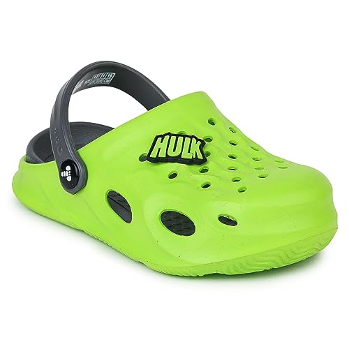 Image of toothless Marvel Avengers Kids Boys Green Grey Clogs