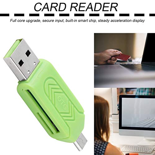 Leitor de cartão universal ABS 55 x 16 x 10 mm (C x L x A) leitor de cartão de celular PC leitor de