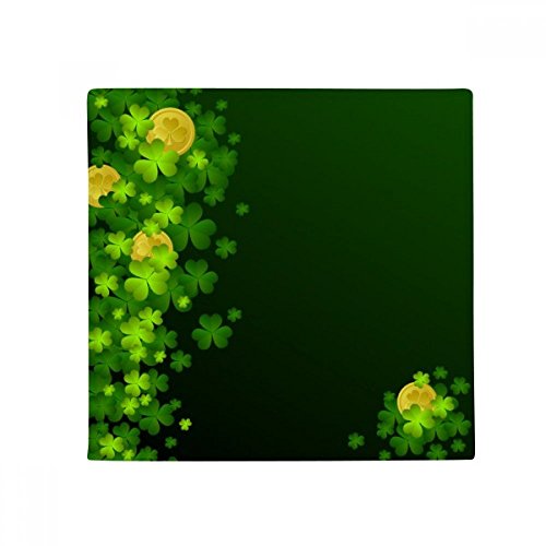 Tapis Saint-Patrick trèfle de sol rond 60cm, idée cadeau originale déco