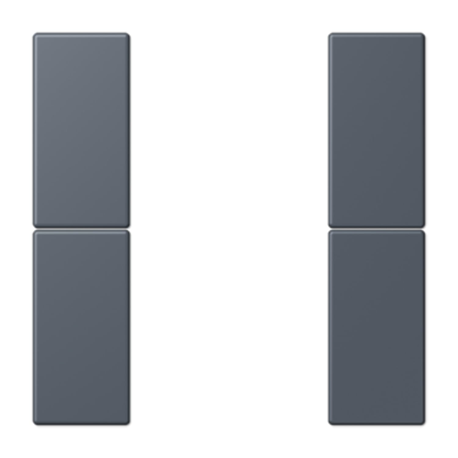 Jeu de touches F50 JUNG LC502TSA262 en 2 phases LC4320U pour interrupteur