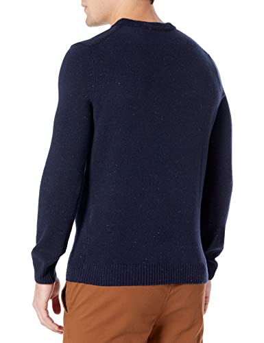 Lacoste Men's Regular Fit Speckled Print Wool Jersey Sweater, Rouge Nepse Legacy, Medium #TOP1