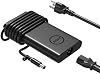 Cargador GaN delgado de 240W para laptop Dell G15 G16 G7 Alienware M15 M17 x17 17 15 Precision 7780 7770 7670 7680, adaptador de CA y cable de alimentación de 10 pies de largo total, carga rápida para gaming y oficina 2