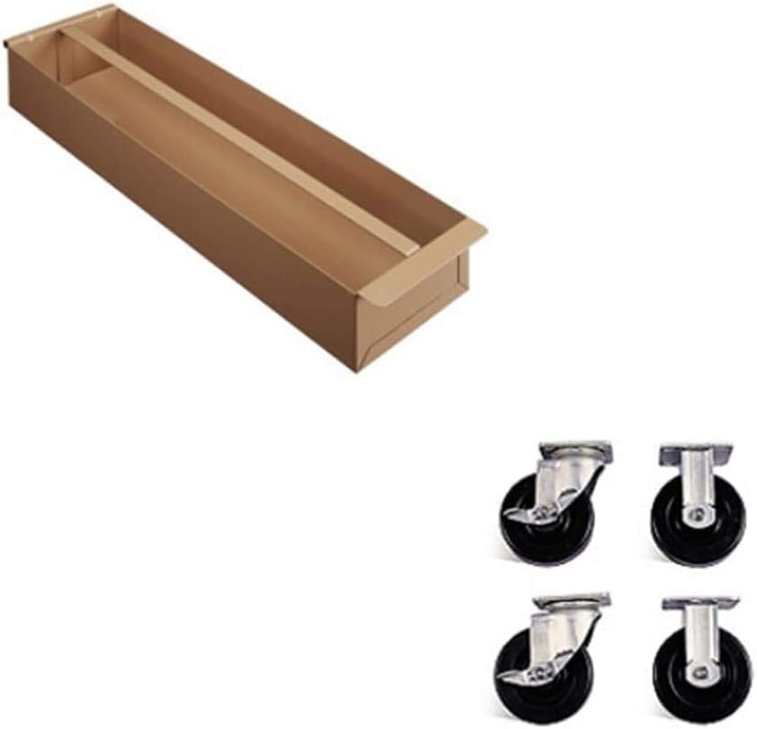Knaack 695 6" Casters with Brakes & Knaack 31 Tool Tray (For 4830