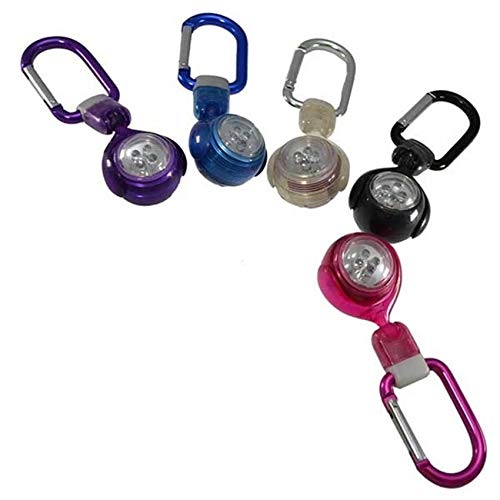 Chaveiro Bola Led color white