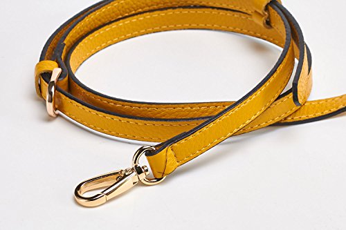 Image of LIVE UP Full Grain Purse Strap Genuine Leather Replacement for Cross Body Bag Handbags