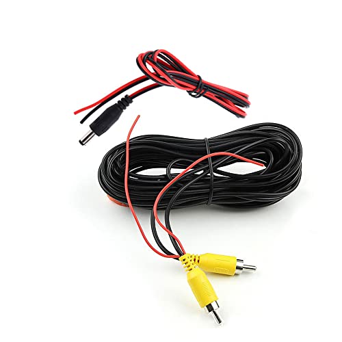 Cable RCA largo de 15 metros que evita interferencias en cámara de visión trasera