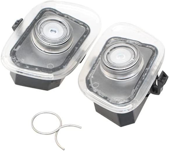 Side Mirror Led Puddle Light with Logo Projector for Ford F-150 F-250 F-350 2015-2023, Non Fading 4K-HD Car Ghost Shadow Welcome Lamp, 2-Pack