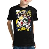 the Fan Tee Camiseta Infantil de Niño Niña Dibujos Animados My Hero Academia Deku Plus Ultra Boku no Hero 027 10 años