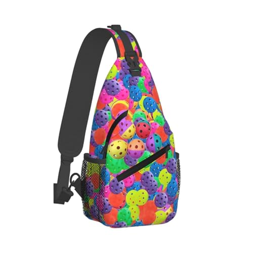 Mochila urbana unisex con diseño Pickleball Colors miniatura 2