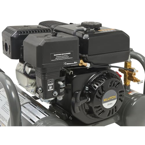 Klutch 4-Gallon Gas Air Compressor