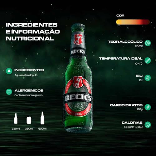 Beck's Cerveja Becks Puro Malte 330Ml
