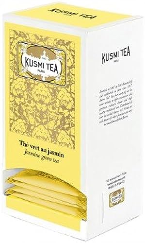 Kusmi Tea - Grüner Jasmin - Box mit 25 Musselin-Teebeuteln