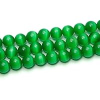 Amazon | 【hinryo】 AAA 12mm キャッツアイ 猫目石 一連 通し針