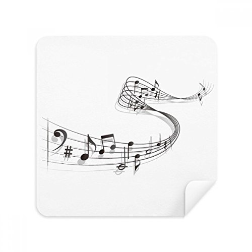 Tissu screen cleaner musique classique pour smartphone au bureau