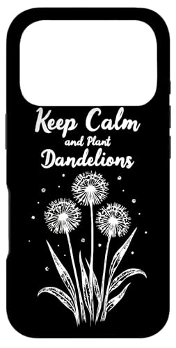 �~�j�����E�s�b�Z���b�g�E�u���[�o���E�A���[���E�t���[���E�t���[�����E�X�v�����O Dandelion Flower �X�}�z�P�[�X iPhone 17 Pro �p