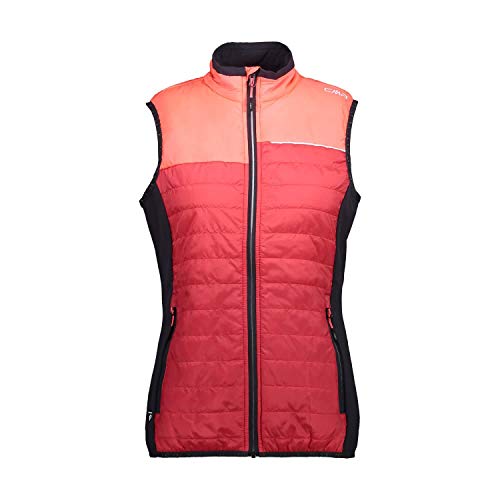 CMP Damen Weste Woman Hybrid Vest 31Z7606 Fragola 38