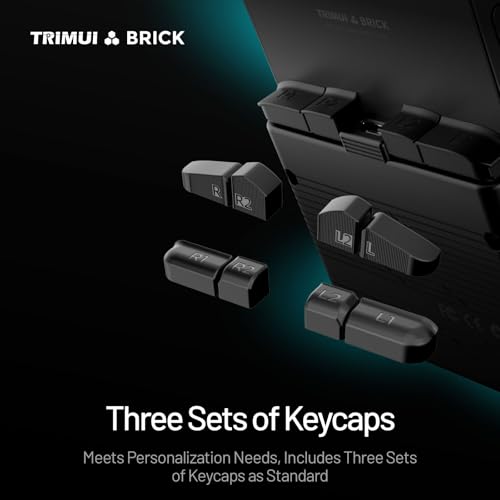 Trimui Console de jeu portable en brique avec écran 8,1 cm, écran IPS 1024 x 768, prend en charge plusieurs simulateurs, système Linux, carte TF 64 Go intégrée, noir – vue 5