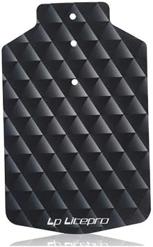 Front Mudguard Flap Compatible for BROMPTON folding Bikes in Black/Grey