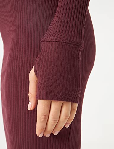 Miniatura 6 de G-Star Raw Rib Slim Kleid , Vestido Para Mujer, Púrpura Vineyard Wine D22274-D107-D303 , Xl