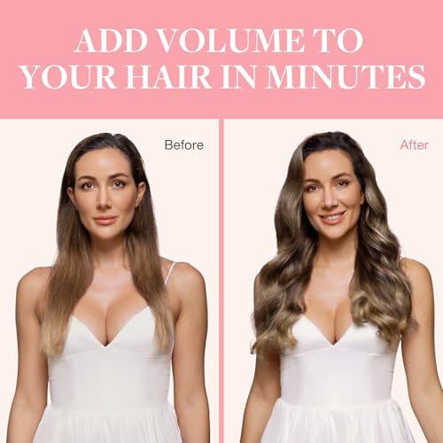 Image of GOO GOO Clip in Hair Extensions Real Human Hair Balayage Remy Extensions