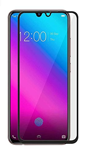 Image of DD SON Tempered Glass Screen Protector Compatible for Vivo V11 pro (11D) with Edge to Edge Coverage and Easy Installation kit,Black