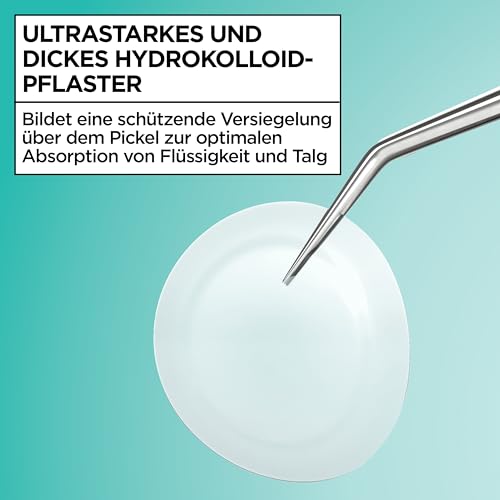 Garnier PureActive Hautklar Pimple Patch Ultra XXL Pack, Hydrocolloid Anti-Pickel Patches, Mildert & flacht Pickel in 8 Stunden ab, 44 Stück – Ansicht 5