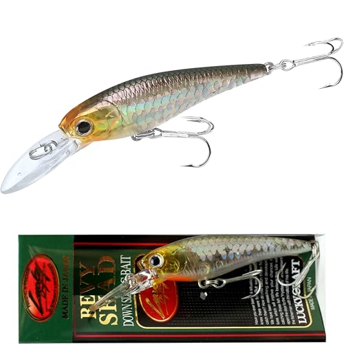 LUCKY CRAFT Bevy Shad 60SP, 1229 MS Impulse Shad, JDM, Freshwater Lake Bass Fishing Bait, Freshwater Fishing Gear, Tournament Winning, Champion Bait, Accessories, Tackle