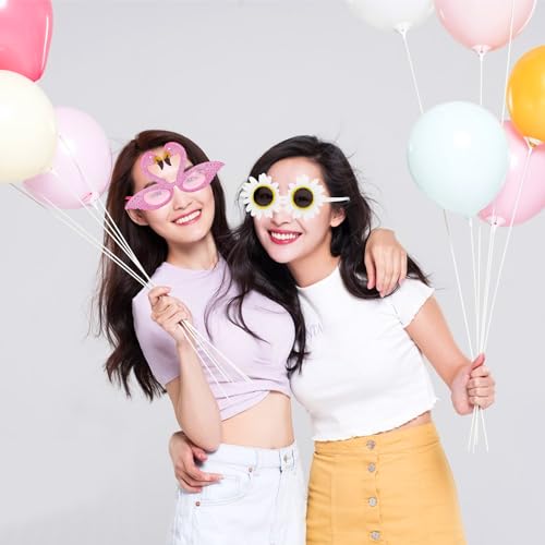 Miniatura 6 de 9 Piezas Gafas Fiesta Divertidas, Gafas Carnaval, Hawaianas Ggafas De Fiesta, Gafas Fiesta, Gafas Divertidas Niños Adecuado Para Piscinas Cumpleaños Fiestas Verano Carnavales Accesorios Fotográficos