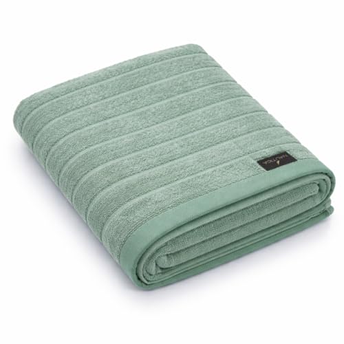 Image of NAUTICA Quick Dry Towel -1pc Bath Towel (ridgeport) | 500 GSM l 30 x 60 inch | Quick Dry Large Pool & Travel Towel | SAGE