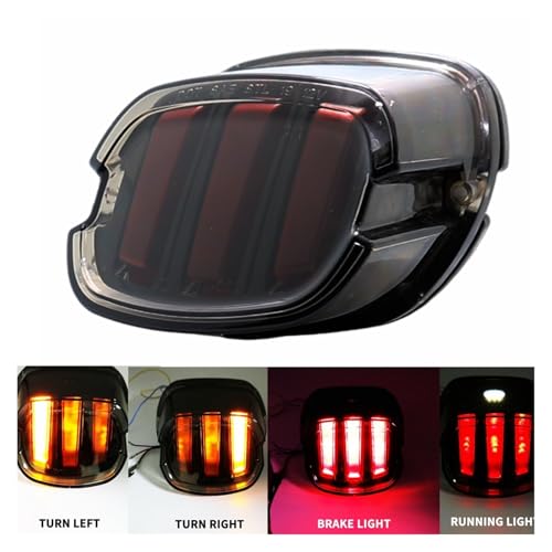 Feu de frein à LED moto résistant aux vibrations pour Harley