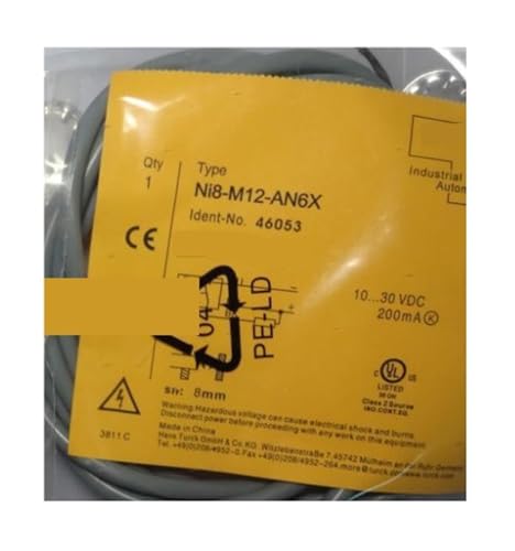 Capteur NI8-M12-AN6X et NI8-M12-AP6X de proximité inductif cylindrique pour automatisme M12