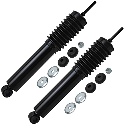 Image of Detroit Axle - RWD Front Shock Absorbers Kit for 1999-2019 F-250 F-350 Super Duty 2000-2005 Excursion 2 Shock Absorbers 2 Sway Bar End Links 2001 2002 2003 2004 Replacement