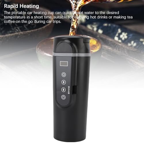 Hervidor eléctrico portátil para auto 500ML miniatura 4