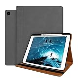 Design pratique : design avec une poche de rangement, une dragonne intégrée, une boucle pour stylet, une bande élastique externe et plusieurs emplacements pour regarder un film ou taper. L'étui magnétique intelligent prend en charge la fonction veille/réveil automatique