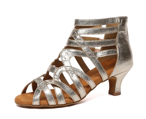 Minishion Ankle Dancing Heels Peep Toe Club Party Ankle Sandals Shoes