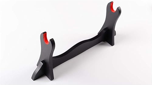 Miniatura 6 de CNLQ 1, 2, 3, 4 capas acolchadas para proteger la espada samurái japonesa, Katana Wakizashi Tanto soporte de soporte de exhibición para todas las