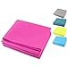 CLICLED Tappetino Palestra Yoga Pilates Fitness Ginnastica Pieghevole 4mm Tappeto Antiscivolo 173x61 PVC Allenamento Casa