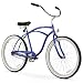 Firmstrong Urban Man Single Speed Beach Cruiser Bicycle, 26-Inch, Matte Blue