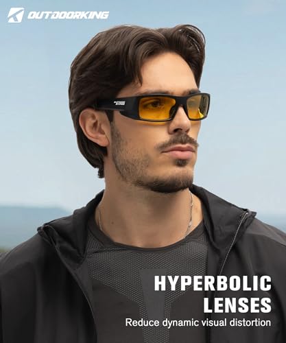 Image of Polarized Sport Sunglasses-for-Men Sun-Glasses: Mens Wrap Sunglasses for Fishing Cycling Running UV400 Protection