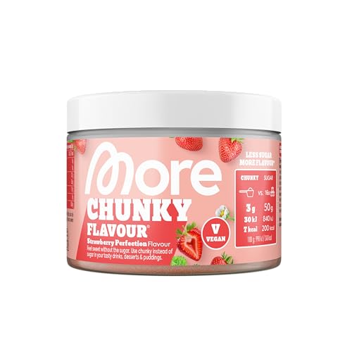 MORE Chunky Flavour Strawberry Perfection 150 g vegan