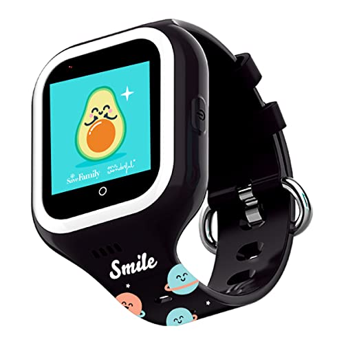 SaveFamily ICONIC PLUS edizione Mr. Wonderful con braccialetti personalizzati. Videochiamate, musica, ID chiamante, video, bluetooth, App Store, Whatsapp e frasi divertenti
