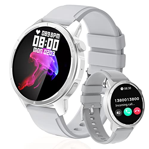 Smart Watch For Ios And Android Phones, (Answer/Make Calls) Bluetooth Smartwatch With Heart Rate/Sleep/Blood Oxygen Monitor, 1.39" Waterproof Fitness Tracker Watch Fitness Tracker Watch For Women/Men #TOP2