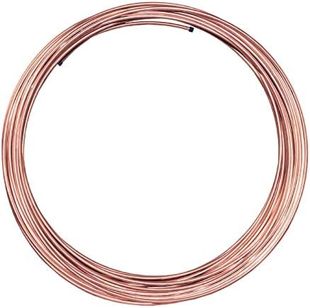 Nickel/Copper Brake Line Tubing Coil, 1/4" x 100'