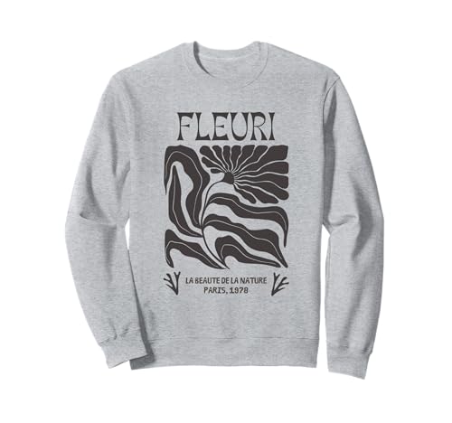 Fleuri la beauté de la naturaleza París 1978 Flor Sudadera