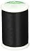 Clover Silk Thread 50wt 109yds Black, 109 yd,