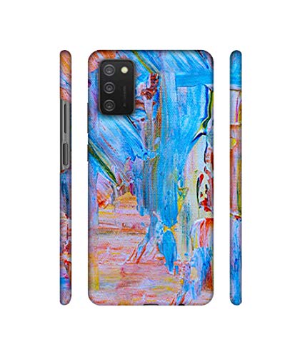 Image of Amazon Brand - Solimo Designer Light Multicolor Canvas 3D Printed Hard Back Case Mobile Cover for Samsung Galaxy M02s / F02s