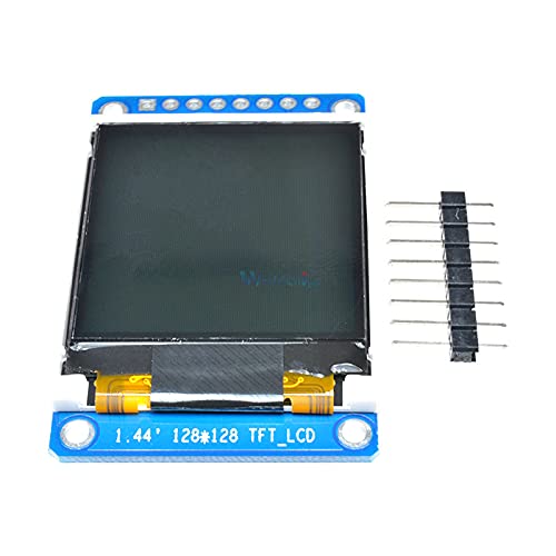 1.44" inch Serial 128x128 ST7735S Full Color TFT LCD Display Module 8 Pin SPI Serial Interface Replace OLED 3.3V Power Input