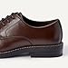 Amazon Essentials Men's Round Toe Derby Dress Shoes, Dark Brown, 11